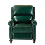 Consuela Mid-century Genuine Leather Recliner