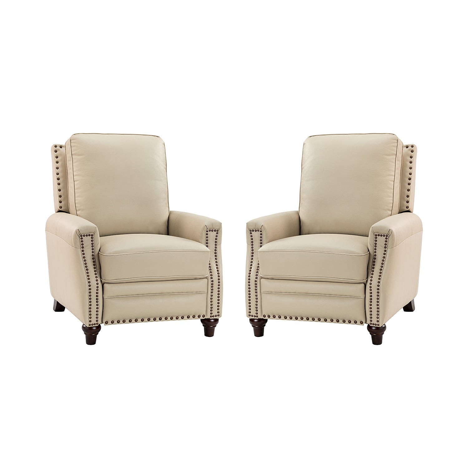 Annabelle Genuine Leather Recliner Chair(Optional Types)