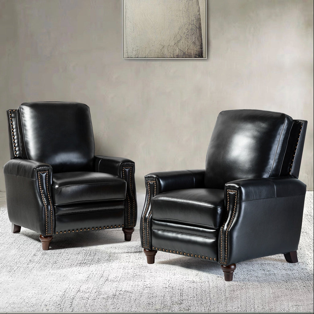 Annabelle Genuine Leather Recliner Chair(Optional Types)