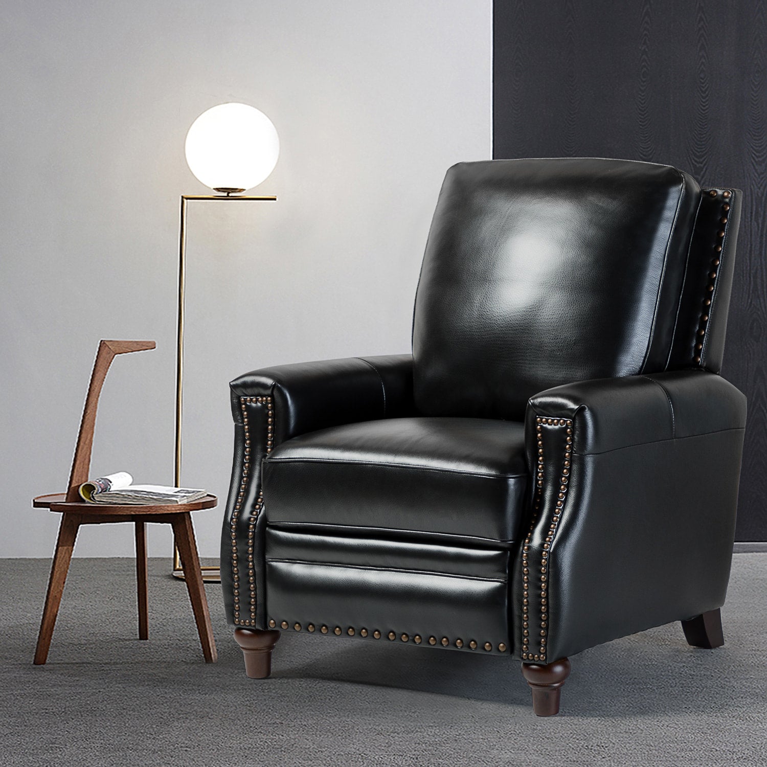 Annabelle Genuine Leather Recliner Chair(Optional Types)