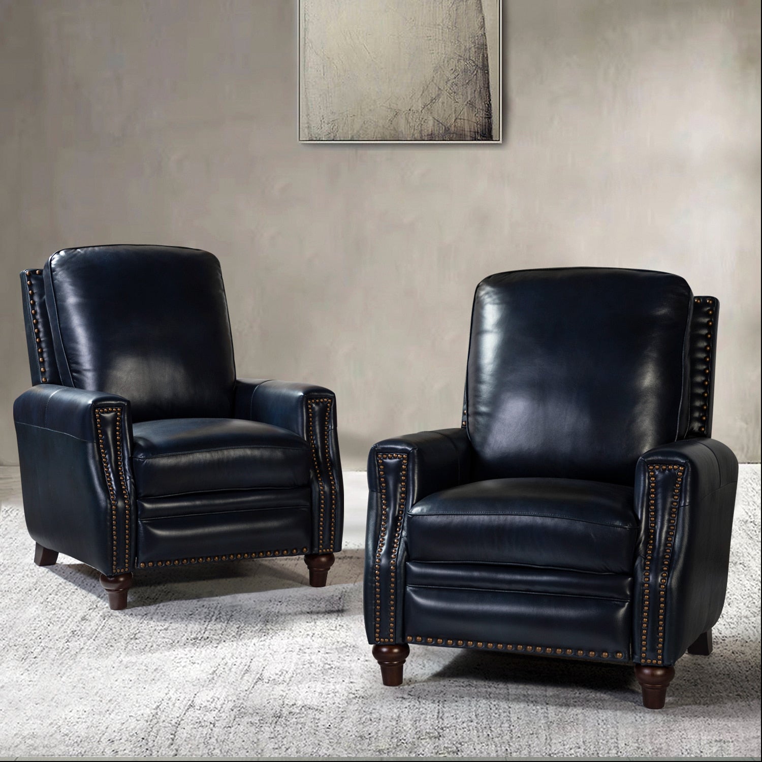 Annabelle Genuine Leather Recliner Chair(Optional Types)