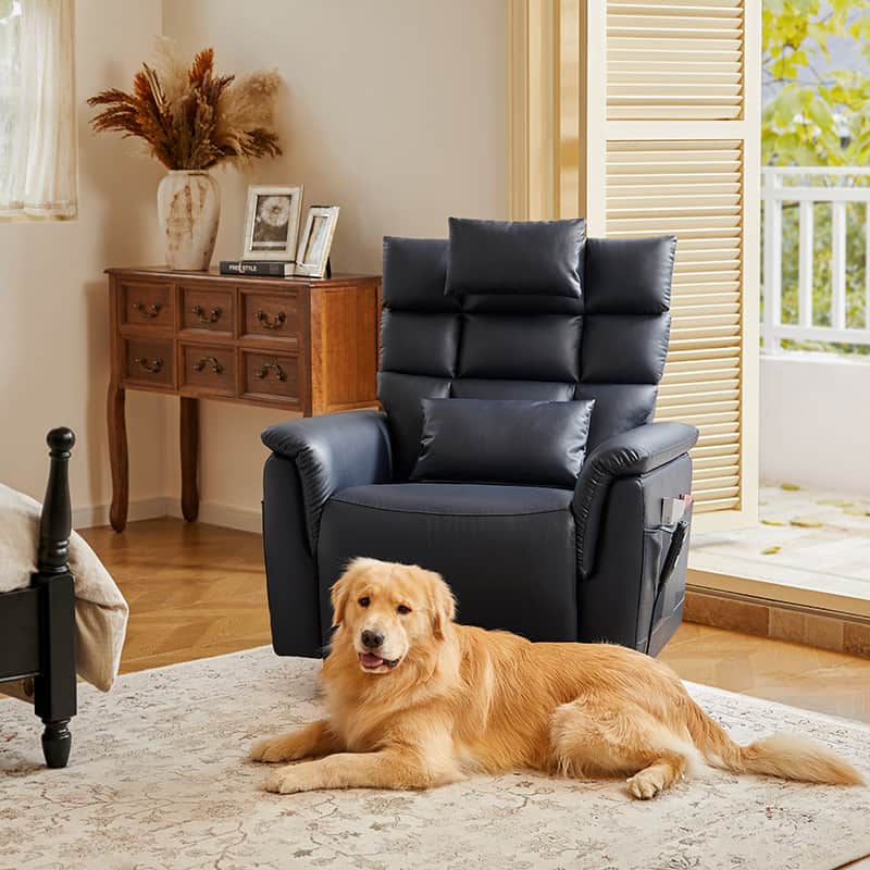 Lay Flat Lift Geri Chairs with Adjustable Head and Lumbar  Lateral  Support