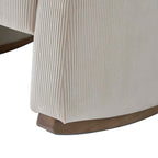 Richard Modern Solid Wood Rocking Chair with Lumbar Pillow