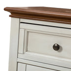 Raphael 58 Wide 3‑Drawer Sideboard – Modern Farmhouse Storage Cabinet With Solid Wood Legs