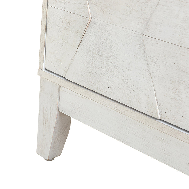 Kamu 45″ Wide 3-Door Sideboard – Modern Minimalist Storage Cabinet