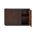 Mack Modern Fluted Solid Wood Sideboard with Elegant Storage Solution