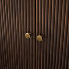 Mack Modern Fluted Solid Wood Sideboard with Elegant Storage Solution