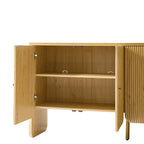 Paula Versatile Buffet Cabinet Sideboard with Adjustable Shelves, Cable Management