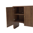 Paula Versatile Buffet Cabinet Sideboard with Adjustable Shelves, Cable Management