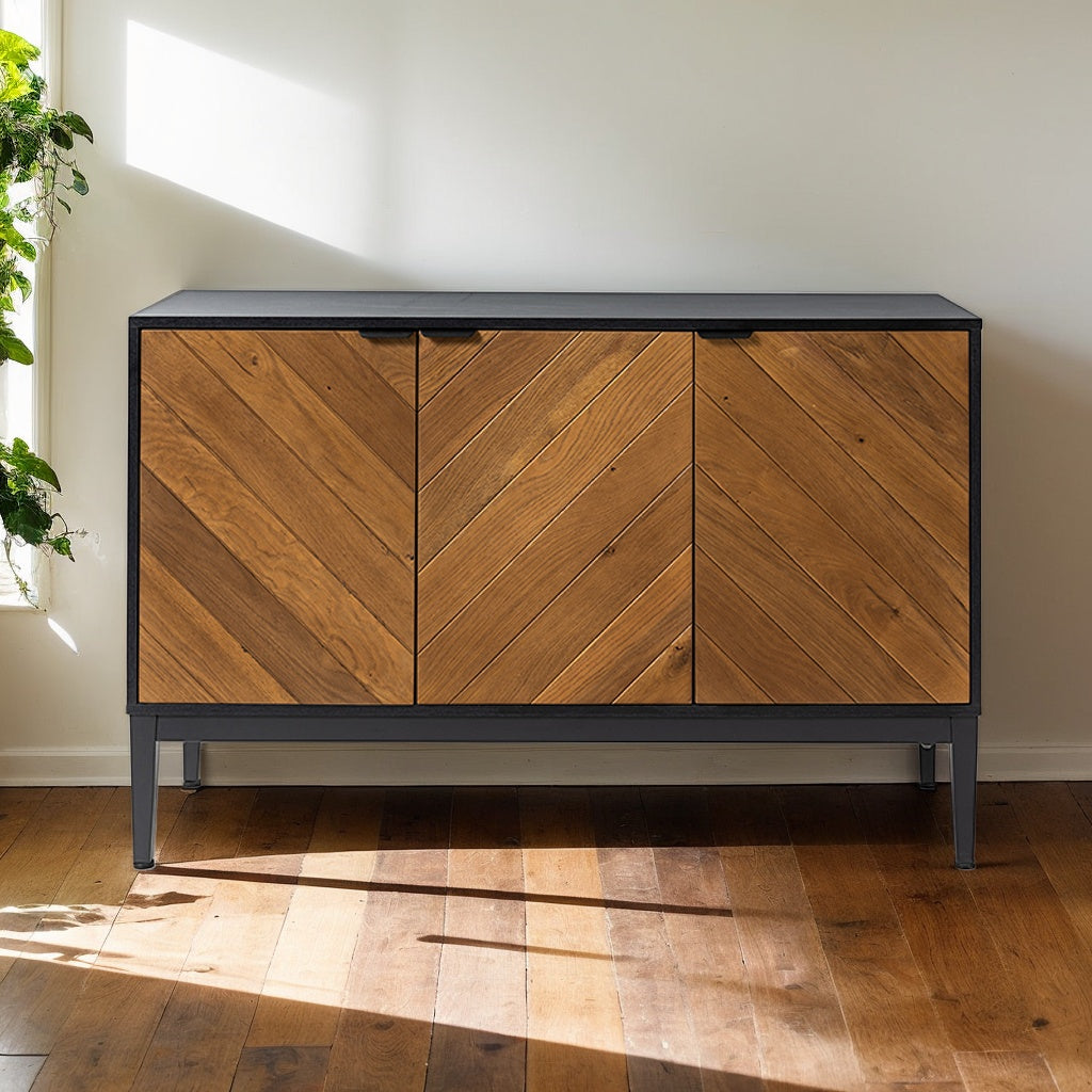 Eugen 47 Wide Sideboard – Compact Modern Storage Cabinet for Living Room, Dining or Entryway