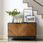 Eugen 47 Wide Sideboard – Compact Modern Storage Cabinet for Living Room, Dining or Entryway