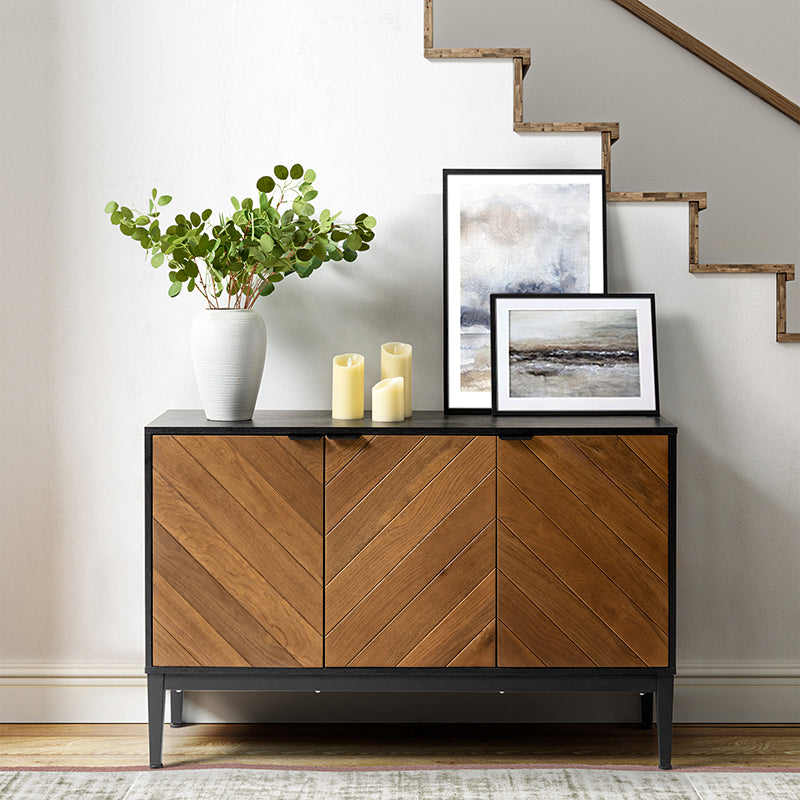 Eugen 47 Wide Sideboard – Compact Modern Storage Cabinet for Living Room, Dining or Entryway