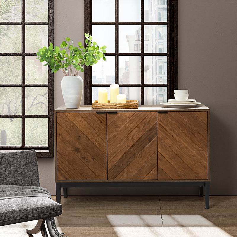 Eugen 47 Wide Sideboard – Compact Modern Storage Cabinet for Living Room, Dining or Entryway