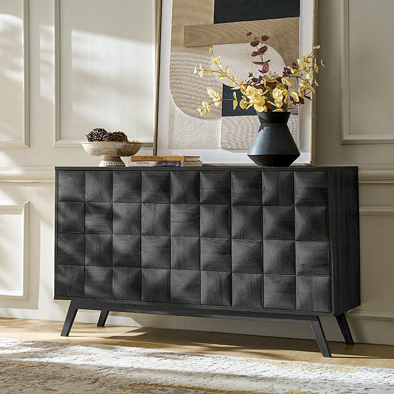 Werner Mid-century Modern Sideboard with Cable Management