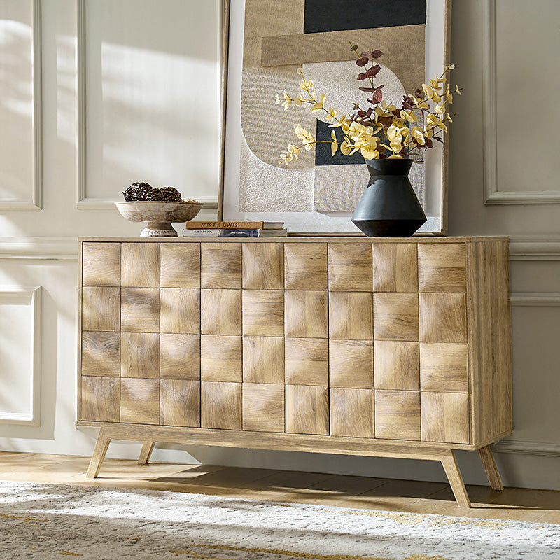 Werner Mid-century Modern Sideboard with Cable Management