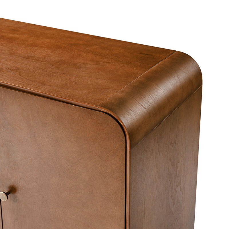 Alee 58 Inches Wide Mid-Century Modern 4-Door Sideboard With Adjustable Shelves