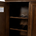 Mitchell 58 Wide Sideboard Buffet Cabinet with Wine Bottle Storage