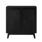 Livius 30 Tall 2-Door Mid-century Modern Accent Cabinet