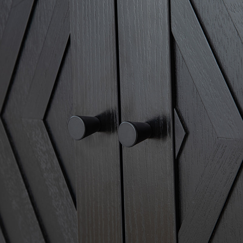 Livius 30 Tall 2-Door Mid-century Modern Accent Cabinet