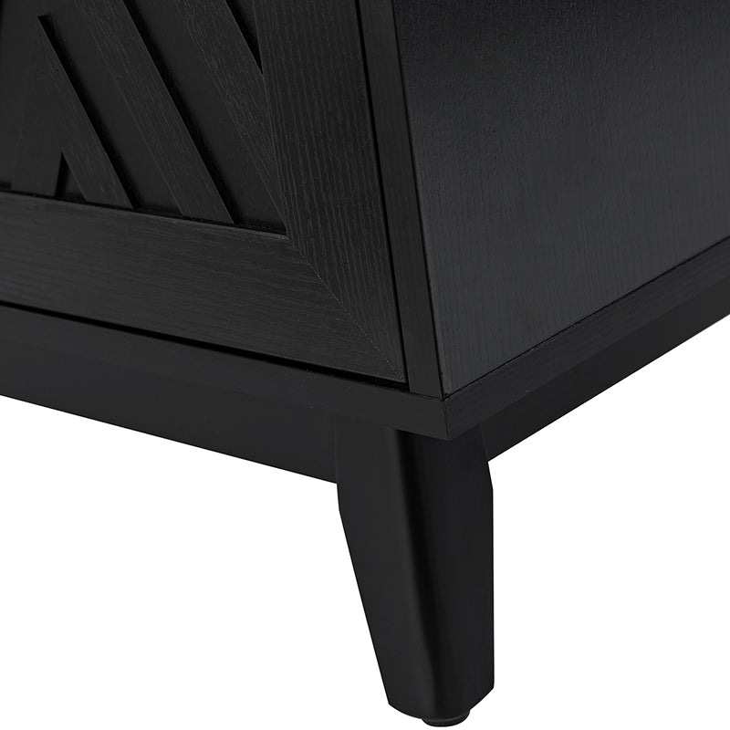 Livius 30 Tall 2-Door Mid-century Modern Accent Cabinet