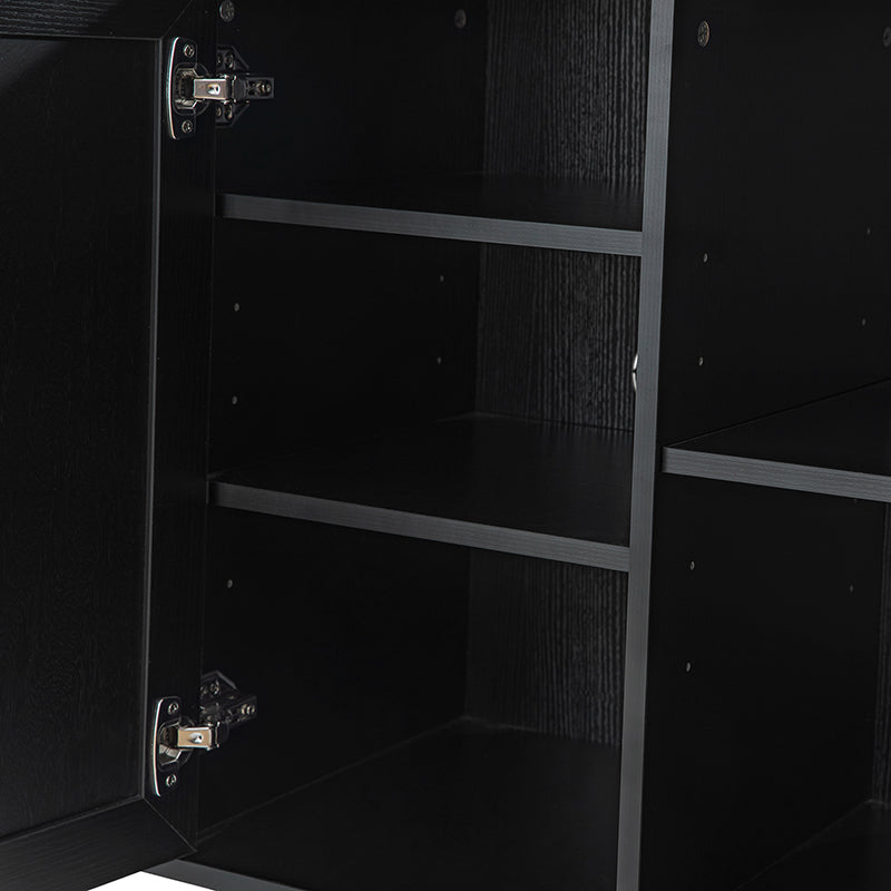 Livius 30 Tall 2-Door Mid-century Modern Accent Cabinet