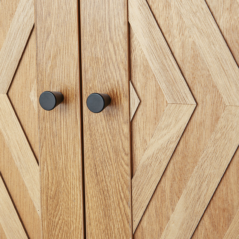 Livius 30 Tall 2-Door Mid-century Modern Accent Cabinet