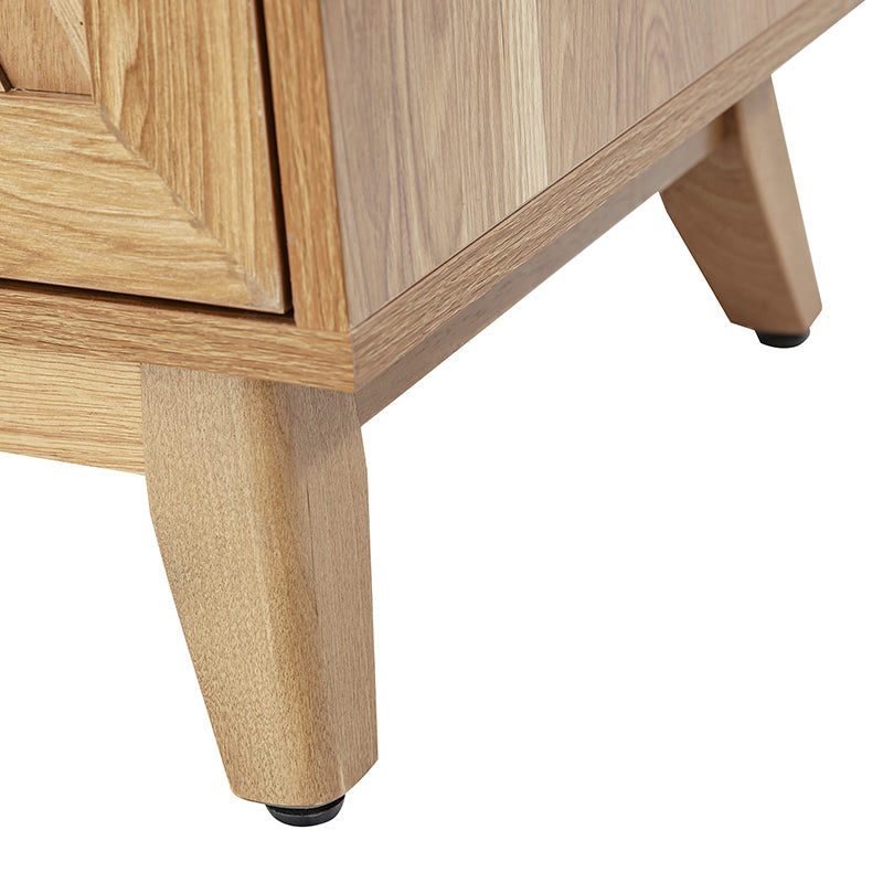 Livius 30 Tall 2-Door Mid-century Modern Accent Cabinet