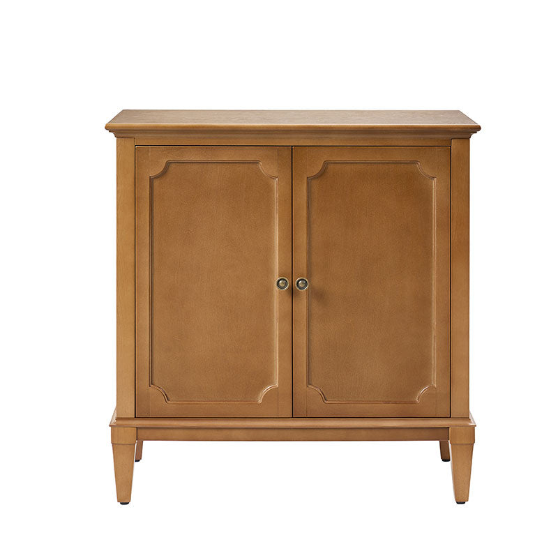 Jane Wood Veneer Sideboard with Adjustable Shelves, Available in 2-Door or 4-Door Options