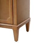 Jane Wood Veneer Sideboard with Adjustable Shelves, Available in 2-Door or 4-Door Options