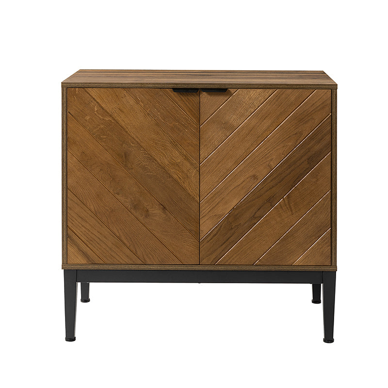 Eugen 32 Tall 2-Door Accent Cabinet – Slim Modern Storage Cabinet for Living Room, Entryway or Bedroom