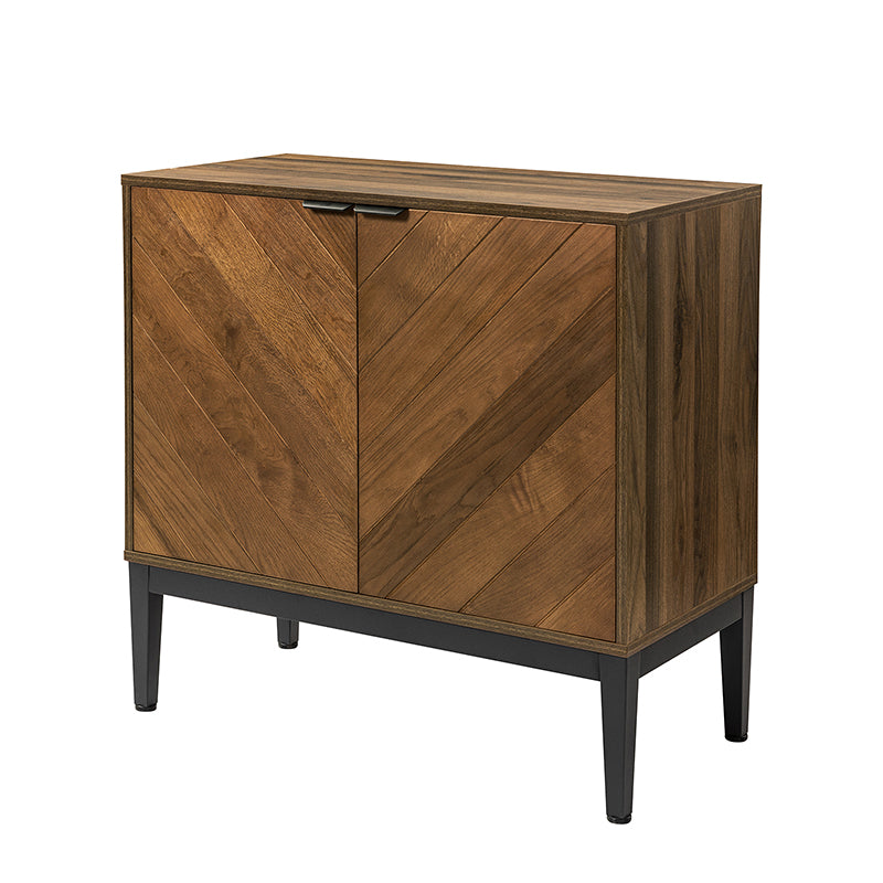 Eugen 32 Tall 2-Door Accent Cabinet – Slim Modern Storage Cabinet for Living Room, Entryway or Bedroom