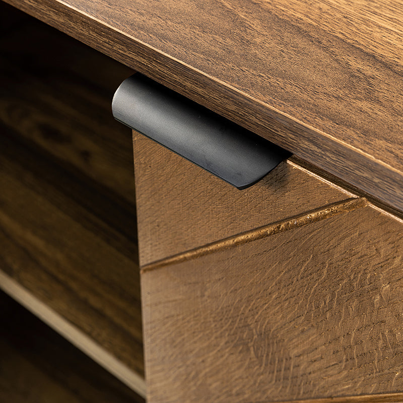 Eugen 32 Tall 2-Door Accent Cabinet – Slim Modern Storage Cabinet for Living Room, Entryway or Bedroom