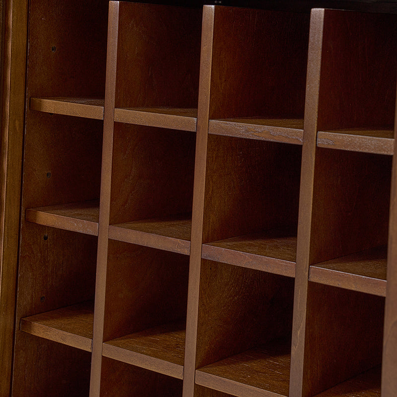 Archie 34 Tall 2-Door Accent Cabinet – Compact Multifunction Storage Cabinet for Entryway, Living Room or Bedroom