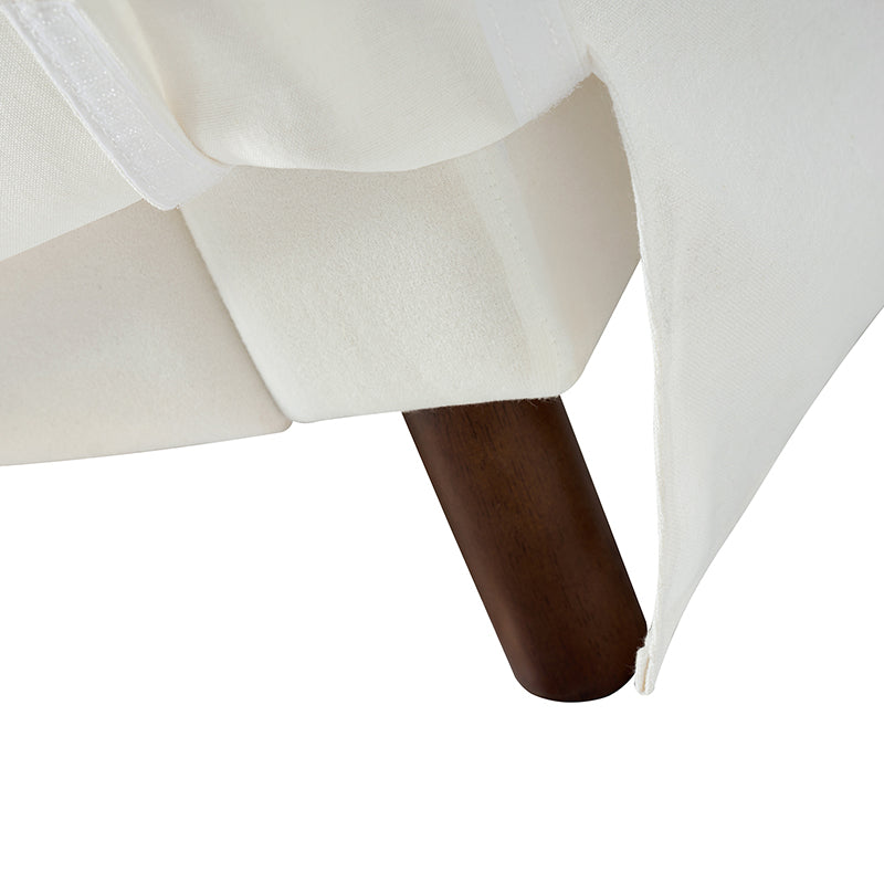 Rosetta Modern Slipcovered Sofa with Rolled Arms