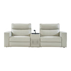 EliteNest Smart Reclining Theater Sofa with Speaker