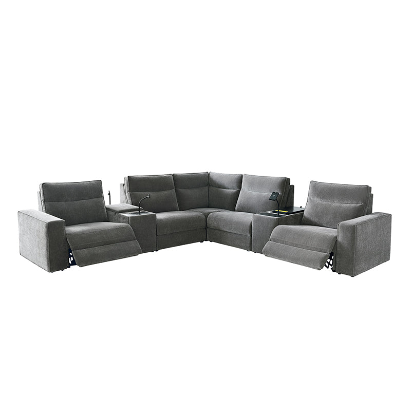 EliteNest Smart Reclining Theater Sofa with Speaker
