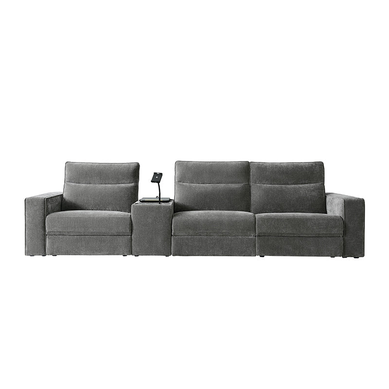 EliteNest Smart Reclining Theater Sofa with Speaker