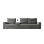 EliteNest Smart Reclining Theater Sofa with Speaker