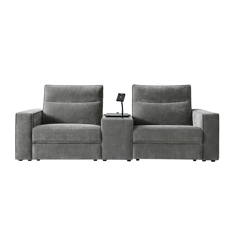 EliteNest Smart Reclining Theater Sofa with Speaker