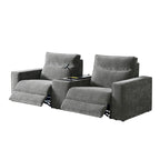 EliteNest Smart Reclining Theater Sofa with Speaker