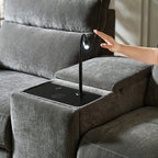 EliteNest Smart Reclining Theater Sofa with Speaker