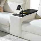 EliteNest Smart Reclining Theater Sofa with Speaker