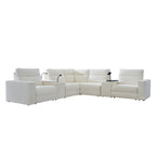 EliteNest Smart Reclining Theater Sofa with Speaker