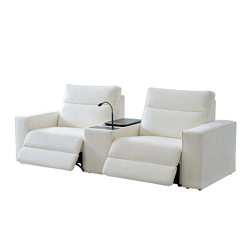EliteNest Smart Reclining Theater Sofa with Speaker