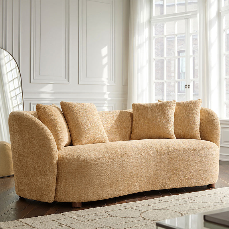Urtuna Modern Sofa with 4 Pillows – Comfortable, Stylish, and Perfect for Any Living Room