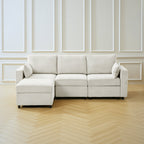 Amando Soft Storage Sectional Sofa