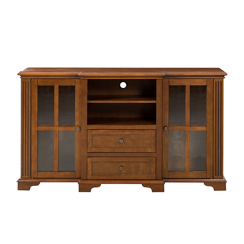 Curzia TV Stand for TVs Up to 65 – Modern Media Console with Ample Storage