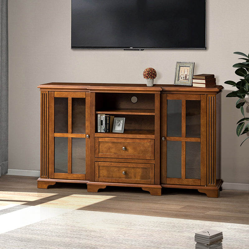 Curzia TV Stand for TVs Up to 65 – Modern Media Console with Ample Storage
