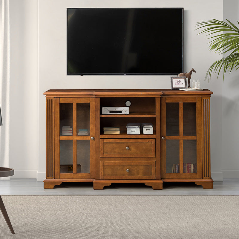 Curzia TV Stand for TVs Up to 65 – Modern Media Console with Ample Storage