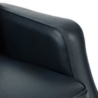 Benito 28.74 Wide Genuine Leather Swivel Rocker Recliner